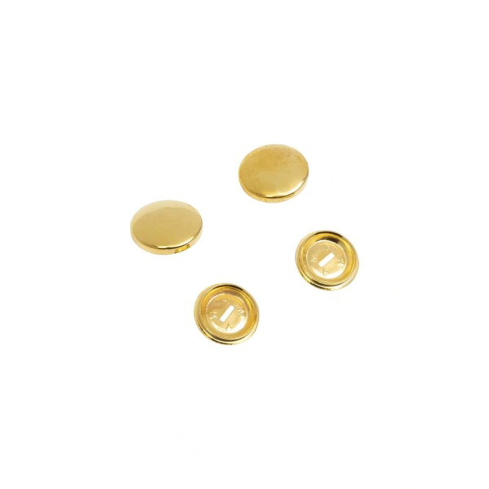Prym Cover Buttons - Gold 19mm - 7 ct Folded