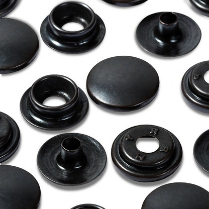 Prym Sport & Camping Press Fasteners Refill - Black 15mm - 10pc Refill Folded