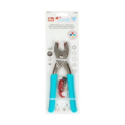 Prym VARIO Pliers for Press Fasteners, Eyelets and Piercing - Mint