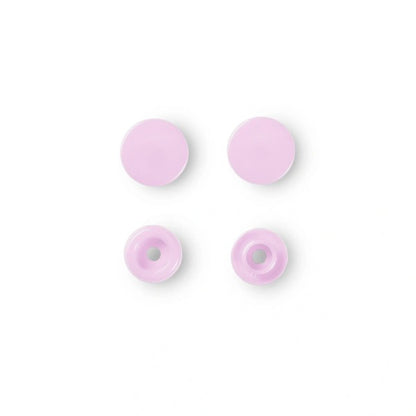 Prym Color Snaps - Pale Pink 12.4mm - 30pc Folded