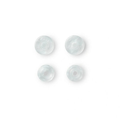 Prym Color Snaps - Transparent Shiny 12.4mm - 30pc