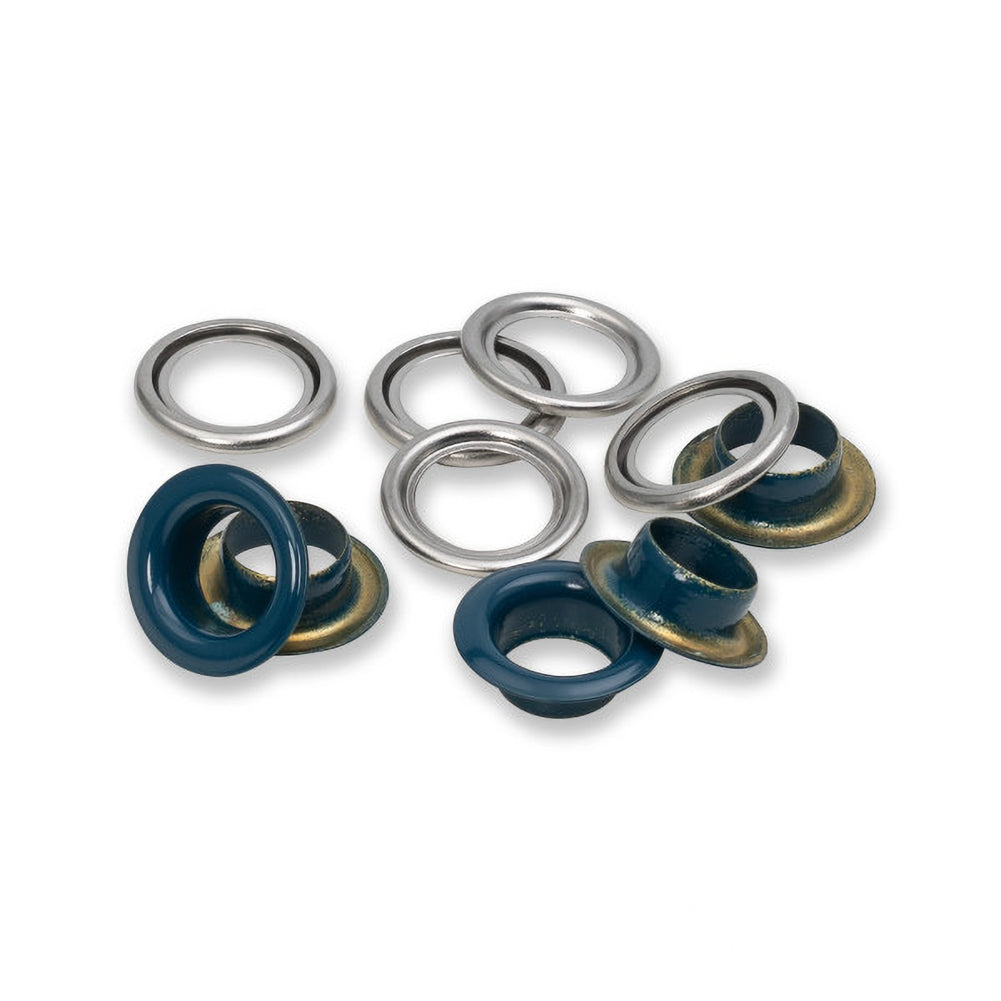 Prym Eyelets with Washers - Navy Blue 11mm - 20pc