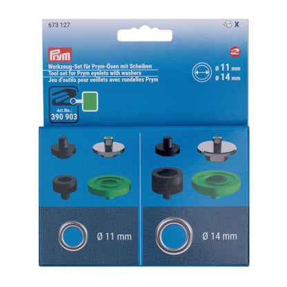 Prym VARIO Creative Tool Set for Eyelets - 11mm and 14mm