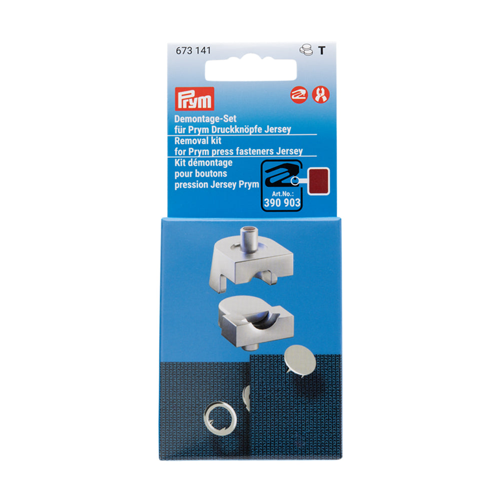 Prym VARIO Creative Tool Set for Removing Jersey Press Fasteners - 8mm to 10mm