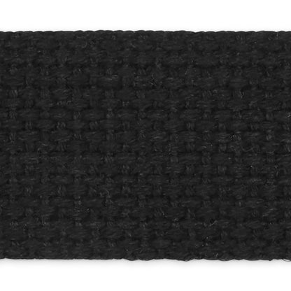 Dritz Cotton Belting/Strapping - Black - 1.25" x 15yds