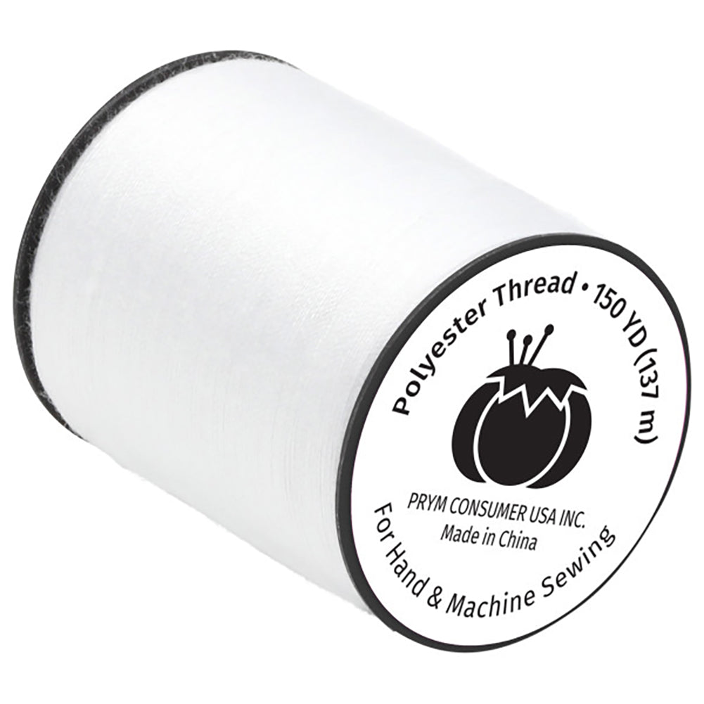 Dritz Polyester Thread - White - 150 YD