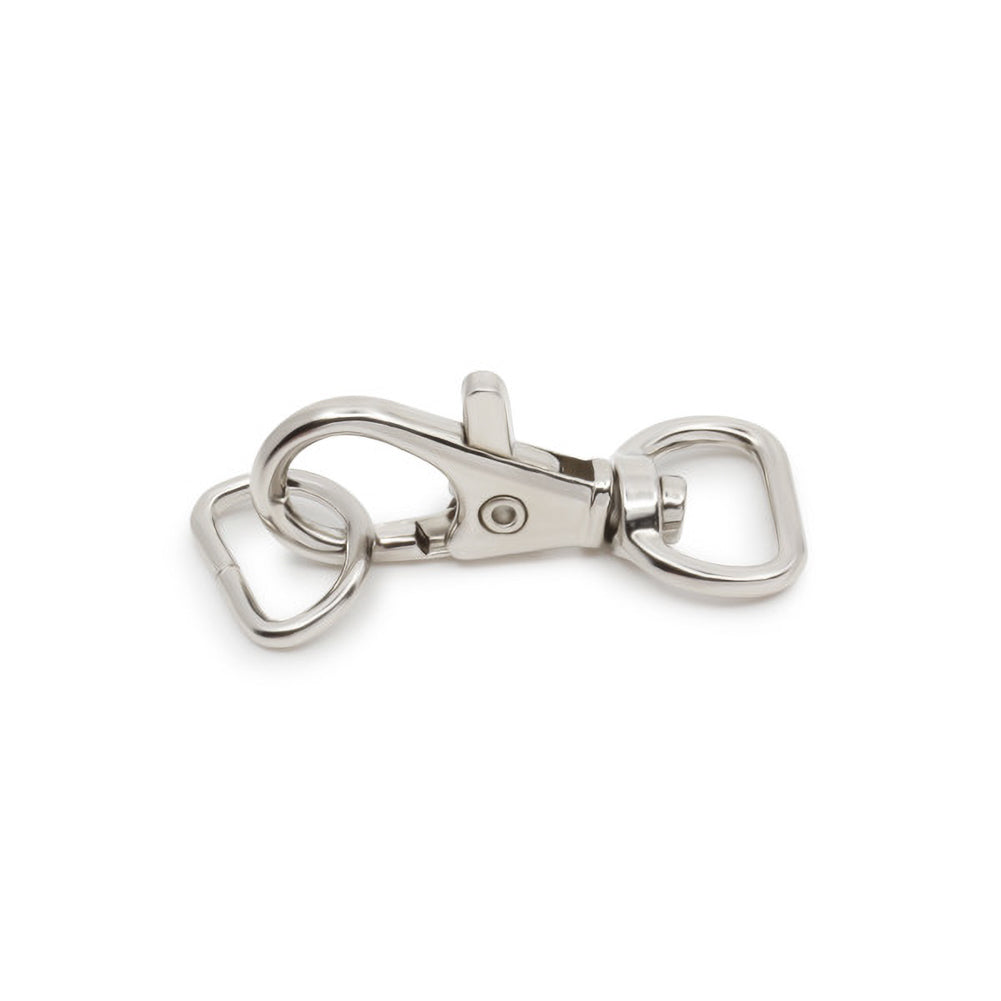 Dritz Swivel Hooks & D-Rings - 0.5" Nickel - 12 Sets