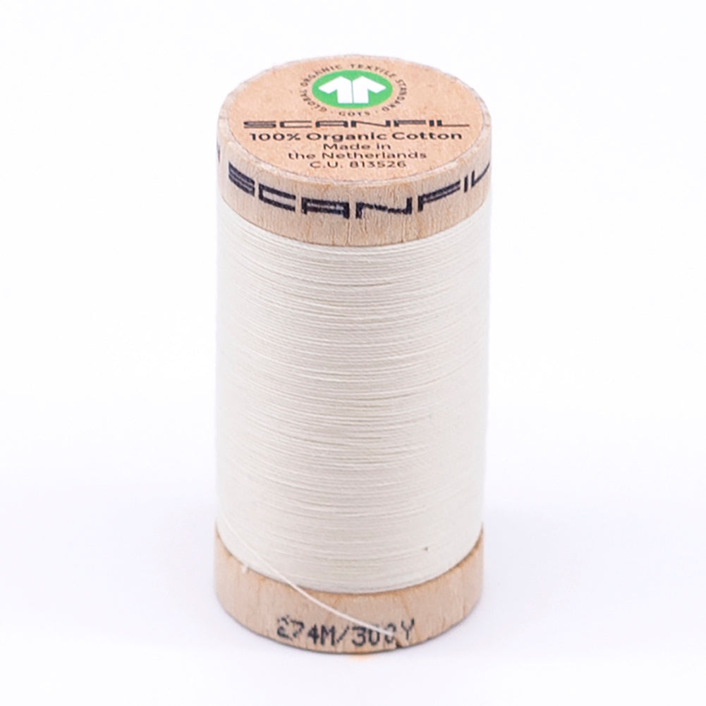 SCANFIL® 30wt Organic Pima Cotton Thread 300 yds - 4852 Solitary Star