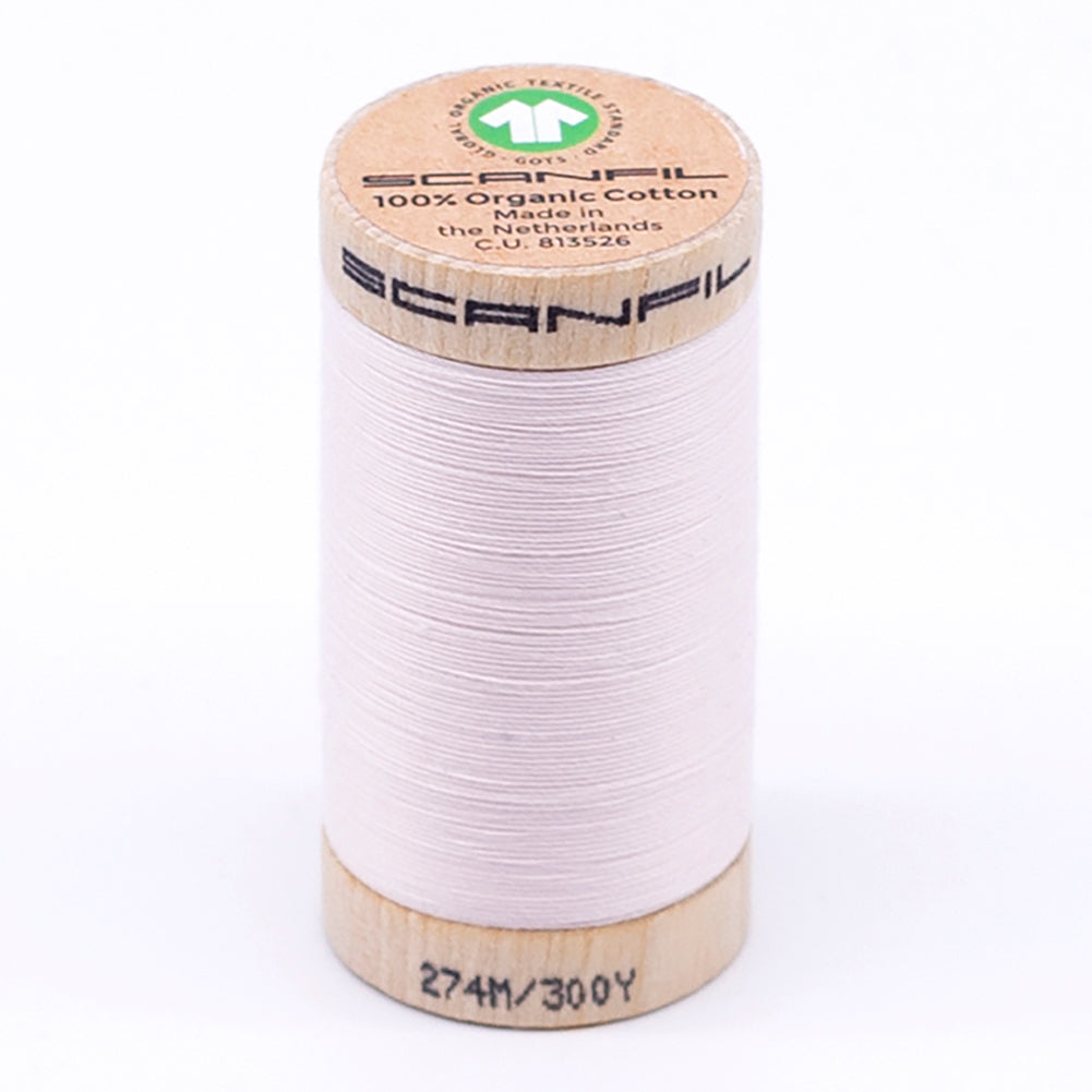 SCANFIL® 30wt Organic Pima Cotton Thread 300 yds - 4868 Delicacy