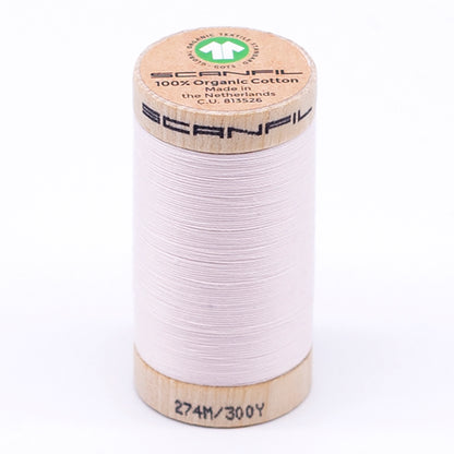 SCANFIL® 30wt Organic Pima Cotton Thread 300 yds - 4868 Delicacy