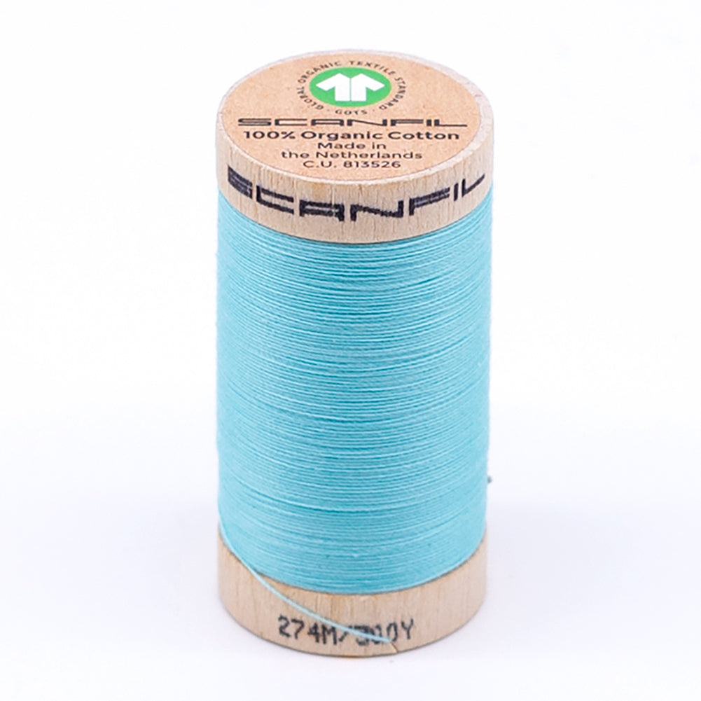 SCANFIL® 30wt Organic Pima Cotton Thread 300 yds - 4869 Limpet Shell