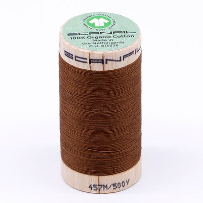 SCANFIL® 50wt Organic Pima Cotton Thread 500 yds - 4827 Cathay Spice