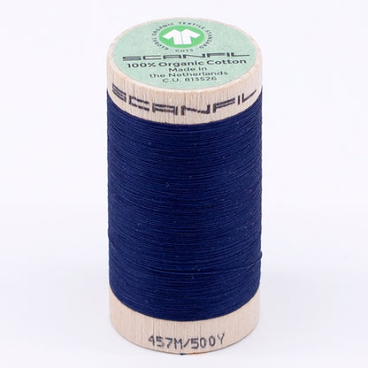 SCANFIL® 50wt Organic Pima Cotton Thread 500 yds - 4854 Bellwether Blue