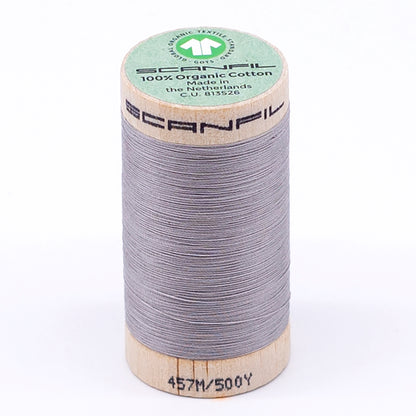 SCANFIL® 50wt Organic Pima Cotton Thread 500 yds - 4858 Dove