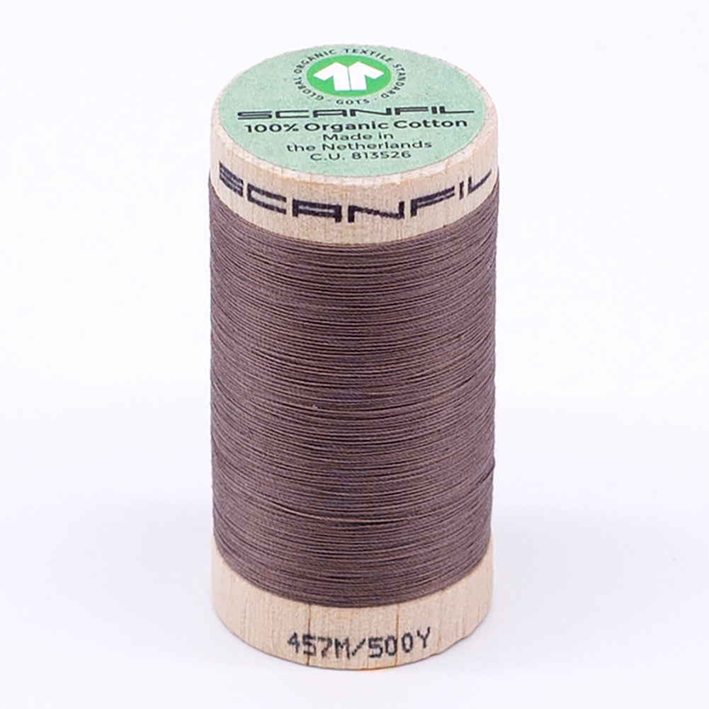 SCANFIL® 50wt Organic Pima Cotton Thread 500 yds - 4862 Antier