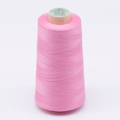 SCANFIL® 50wt Organic Pima Cotton Thread 5000 yd Cones - 4809 Candy Pink