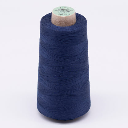 SCANFIL® 50wt Organic Pima Cotton Thread 5000 yd Cones - 4815 Poseidon