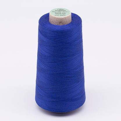 SCANFIL® 50wt Organic Pima Cotton Thread 5000 yd Cones - 4817 Nautical Blue