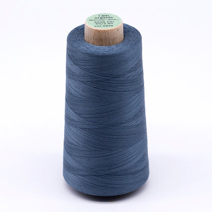 SCANFIL® 50wt Organic Pima Cotton Thread 5000 yd Cones - 4819 Aegean Blue