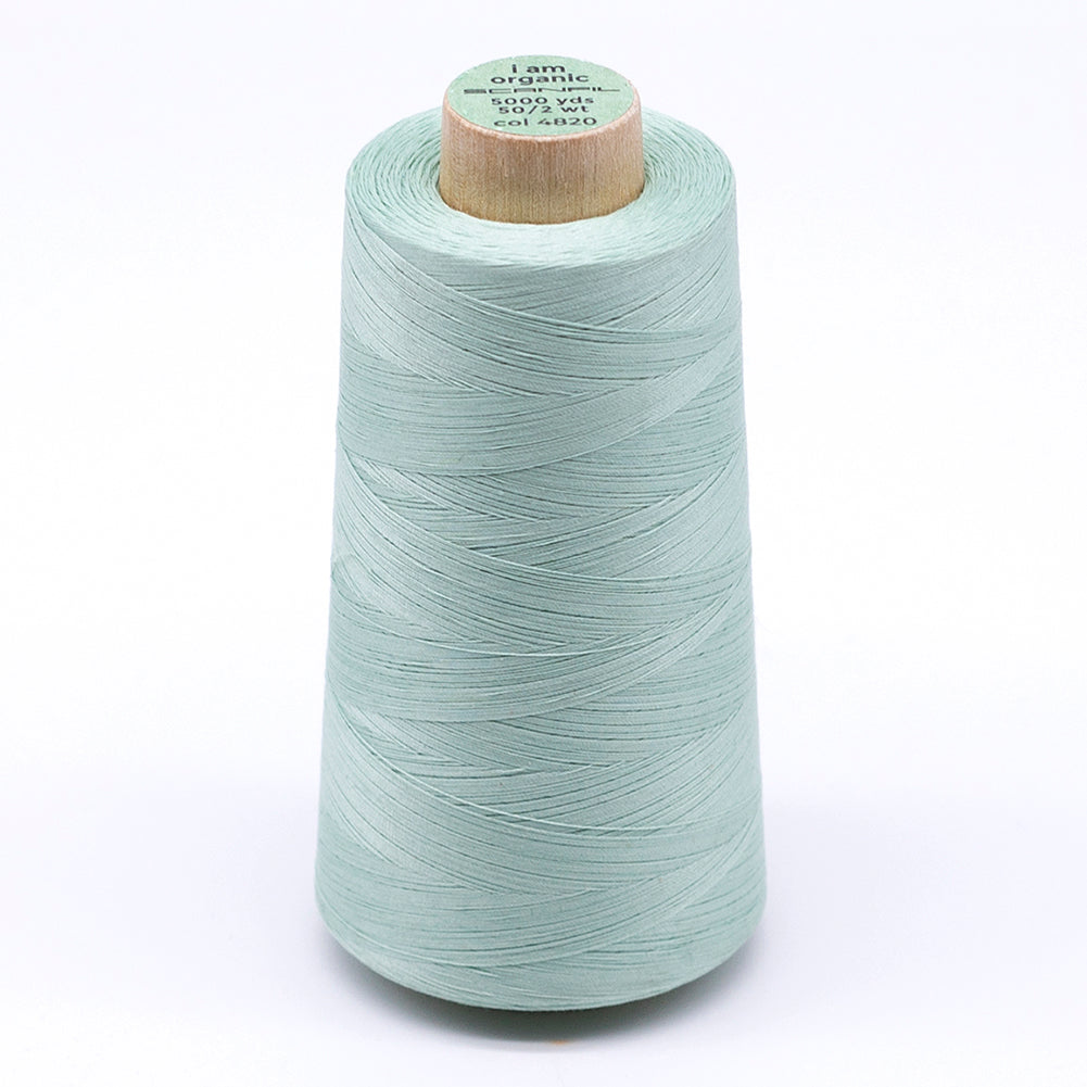 SCANFIL® 50wt Organic Pima Cotton Thread 5000 yd Cones - 4820 Spray