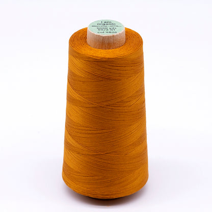 SCANFIL® 50wt Organic Pima Cotton Thread 5000 yd Cones - 4826 Sunflower