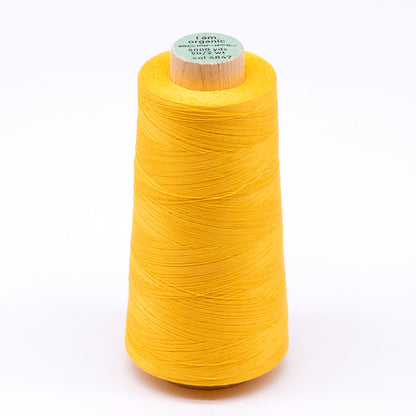 SCANFIL® 50wt Organic Pima Cotton Thread 5000 yd Cones - 4847 Banana