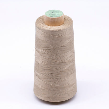SCANFIL® 50wt Organic Pima Cotton Thread 5000 yd Cones - 4853 Safari