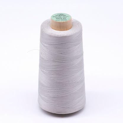 SCANFIL® 50wt Organic Pima Cotton Thread 5000 yd Cones - 4856 Silver Cloud