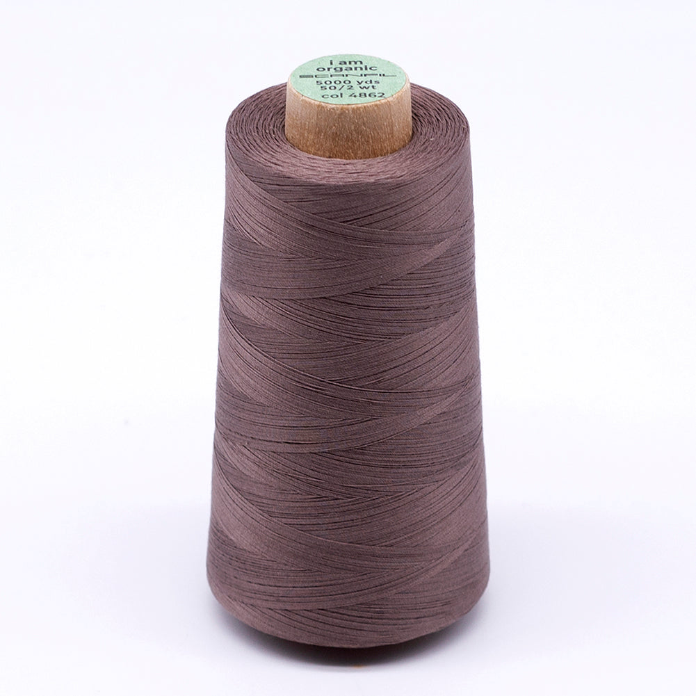 SCANFIL® 50wt Organic Pima Cotton Thread 5000 yd Cones - 4862 Antier