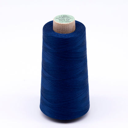 SCANFIL® 50wt Organic Pima Cotton Thread 5000 yd Cones - 4865 Sailor Blue