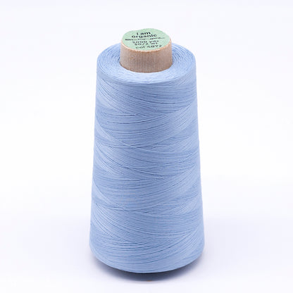 SCANFIL® 50wt Organic Pima Cotton Thread 5000 yd Cones - 4872 Baby Blue