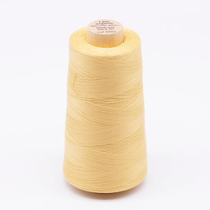 SCANFIL® 30wt Organic Pima Cotton Thread 3000 yd Cone - 4802 Cornsilk