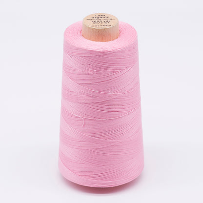 SCANFIL® 30wt Organic Pima Cotton Thread 3000 yd Cone - 4809 Candy Pink