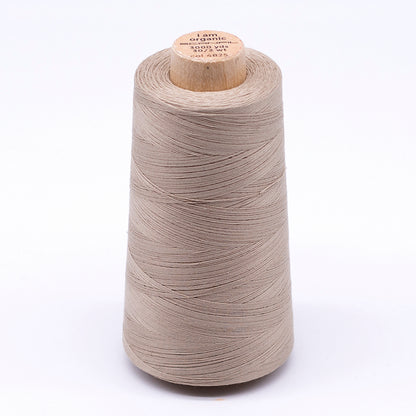 SCANFIL® 30wt Organic Pima Cotton Thread 3000 yd Cone - 4825 Crockery