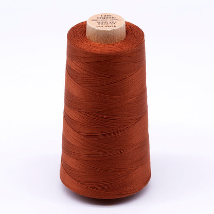 SCANFIL® 30wt Organic Pima Cotton Thread 3000 yd Cone - 4828 Baked Clay