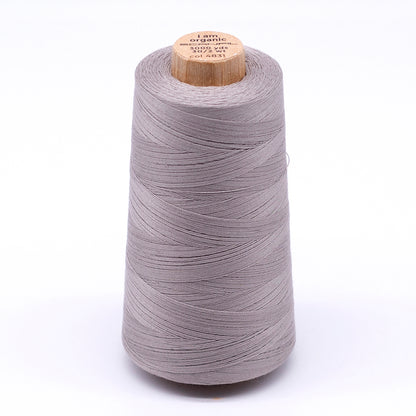 SCANFIL® 30wt Organic Pima Cotton Thread 3000 yd Cone - 4831 Chateau Gray