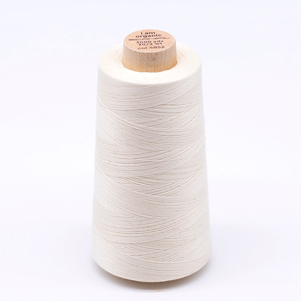 SCANFIL® 30wt Organic Pima Cotton Thread 3000 yd Cone - 4852 Solitary Star