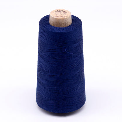 SCANFIL® 30wt Organic Pima Cotton Thread 3000 yd Cone - 4854 Bellwether Blue