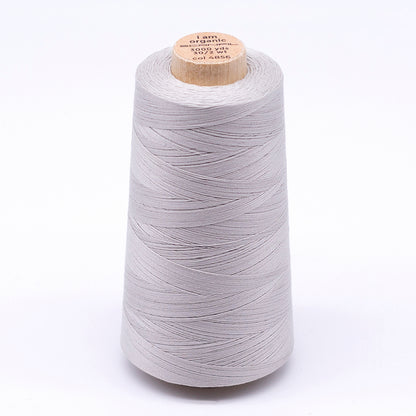 SCANFIL® 30wt Organic Pima Cotton Thread 3000 yd Cone - 4856 Silver Cloud