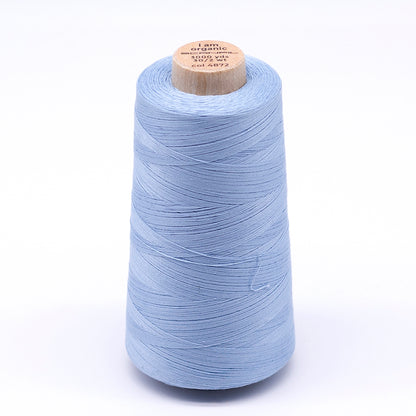 SCANFIL® 30wt Organic Pima Cotton Thread 3000 yd Cone - 4872 Baby Blue