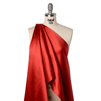 Polyester and Cotton Zibeline - Red