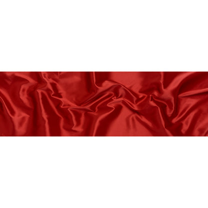 Polyester and Cotton Zibeline - Red