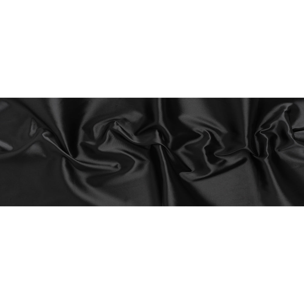 Polyester and Cotton Zibeline - Black - Full