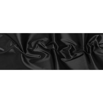 Polyester and Cotton Zibeline - Black - Full
