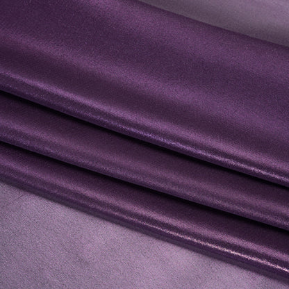 Liquid Sheen Metallic Polyester Chiffon - Purple on Purple - Liquid Sheen Chiffon Collection Detail