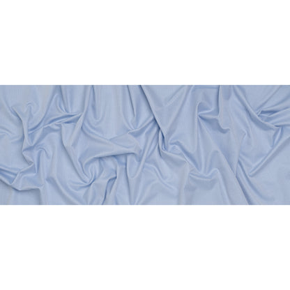 Cotton Herringbone Twill - Blue and White Stripes - Deadstock Full