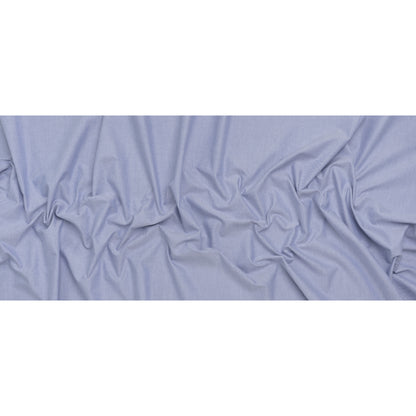 Cotton Oxford Shirting - Marina Blue - Deadstock