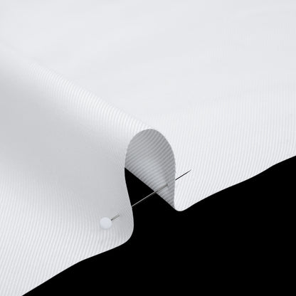 Cotton Twill Shirting - Lucent White - Deadstock