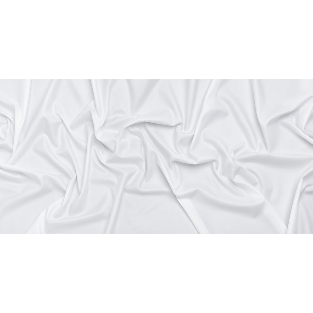 Cotton Twill Shirting - Lucent White - Deadstock
