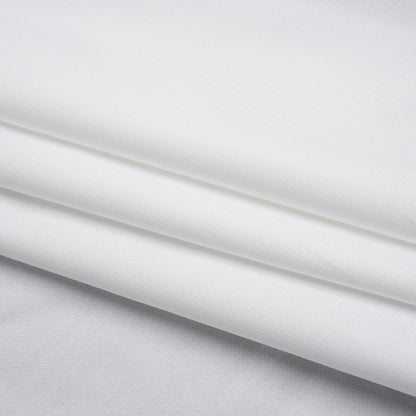 Cotton Oxford Shirting - Snow White - Deadstock